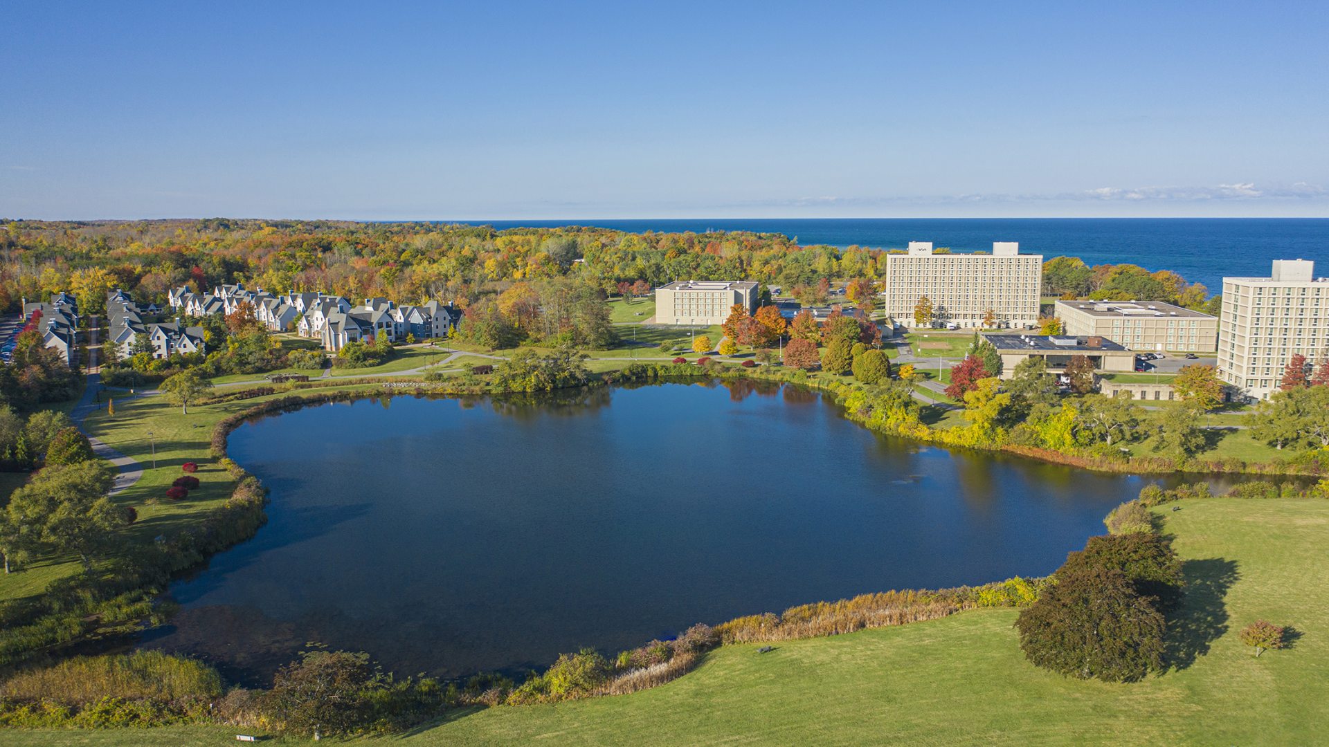 Fall Campus Aerial