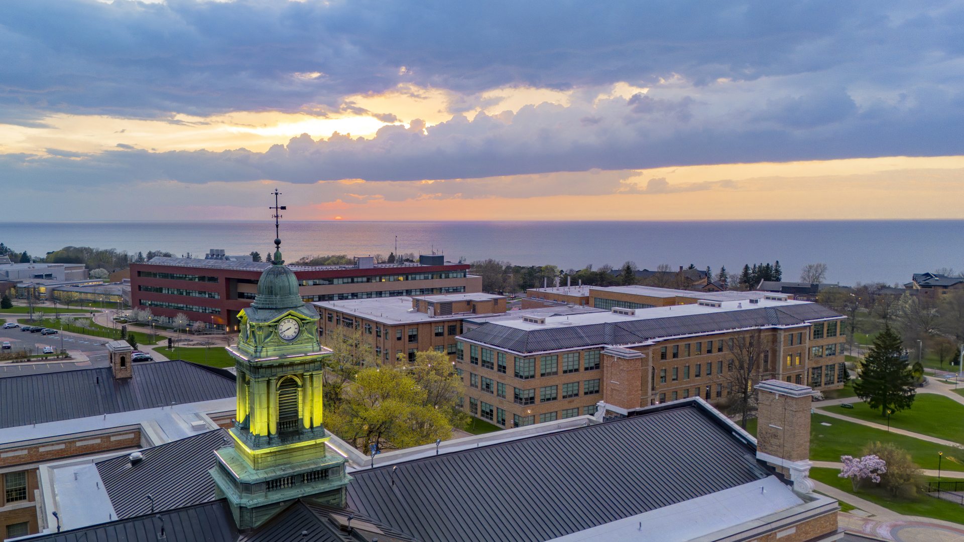 Sheldon Hall Sunset