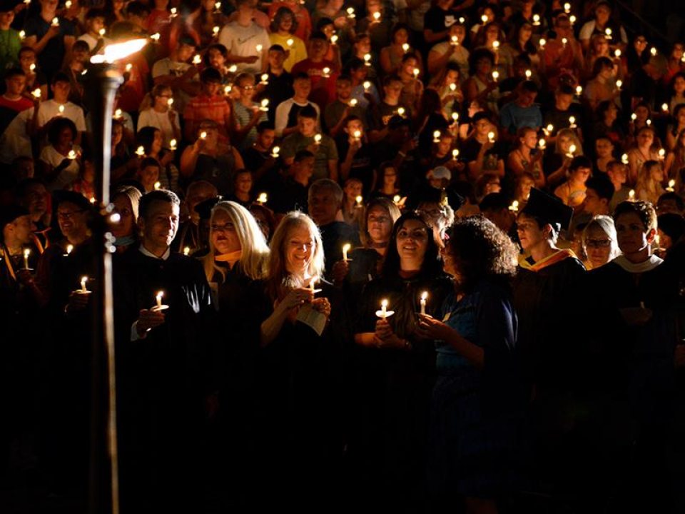 Torchlight ceremony