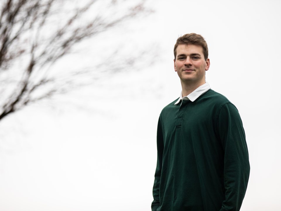 headshot of male student