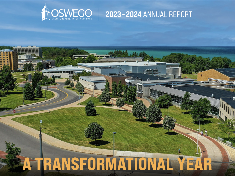 SUNY Oswego 2023 - 2024 Annual Report: A Transformational Year