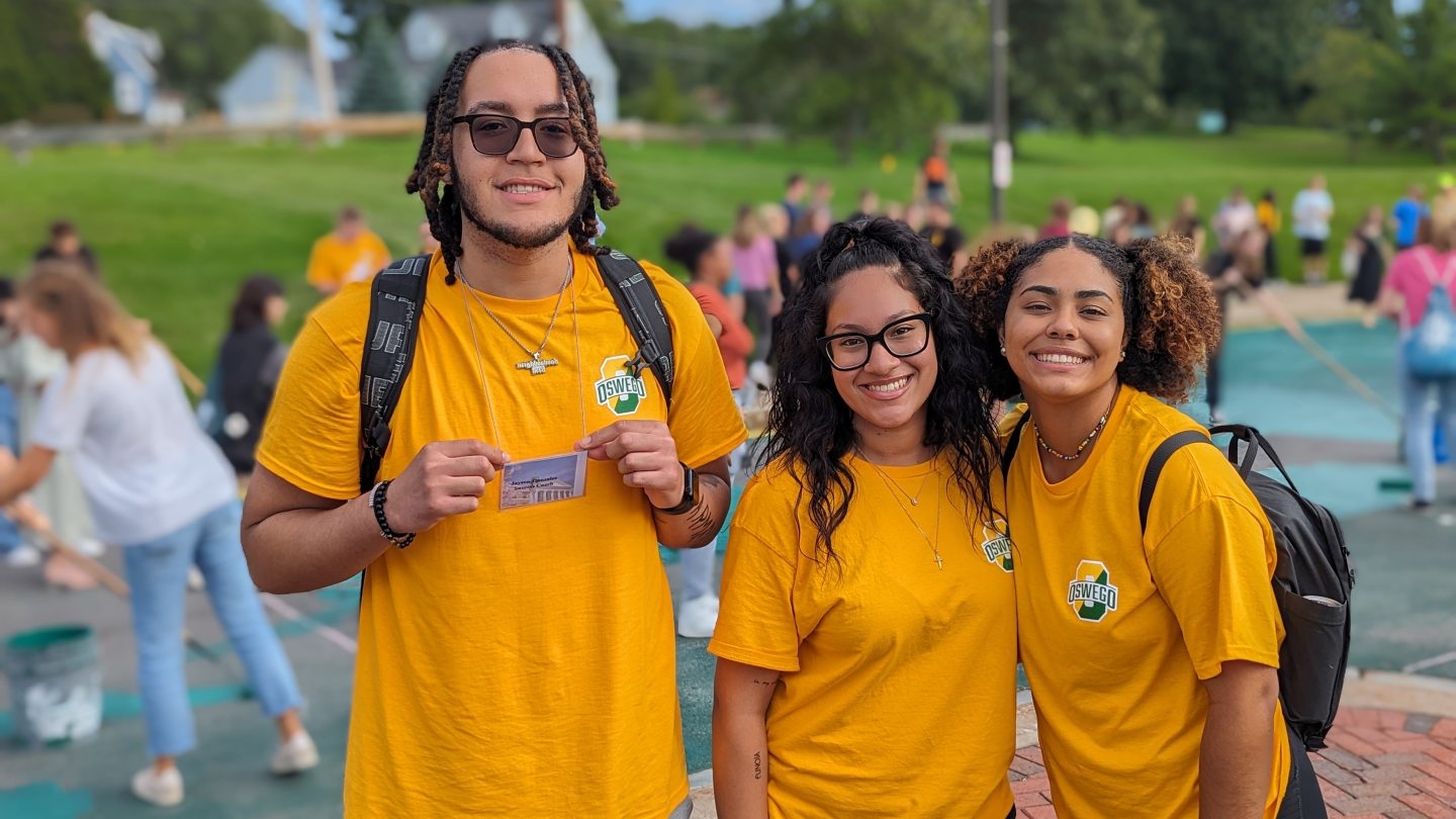 Opening Staff Jayson, Keila, and Sam at Paint the Road 2023