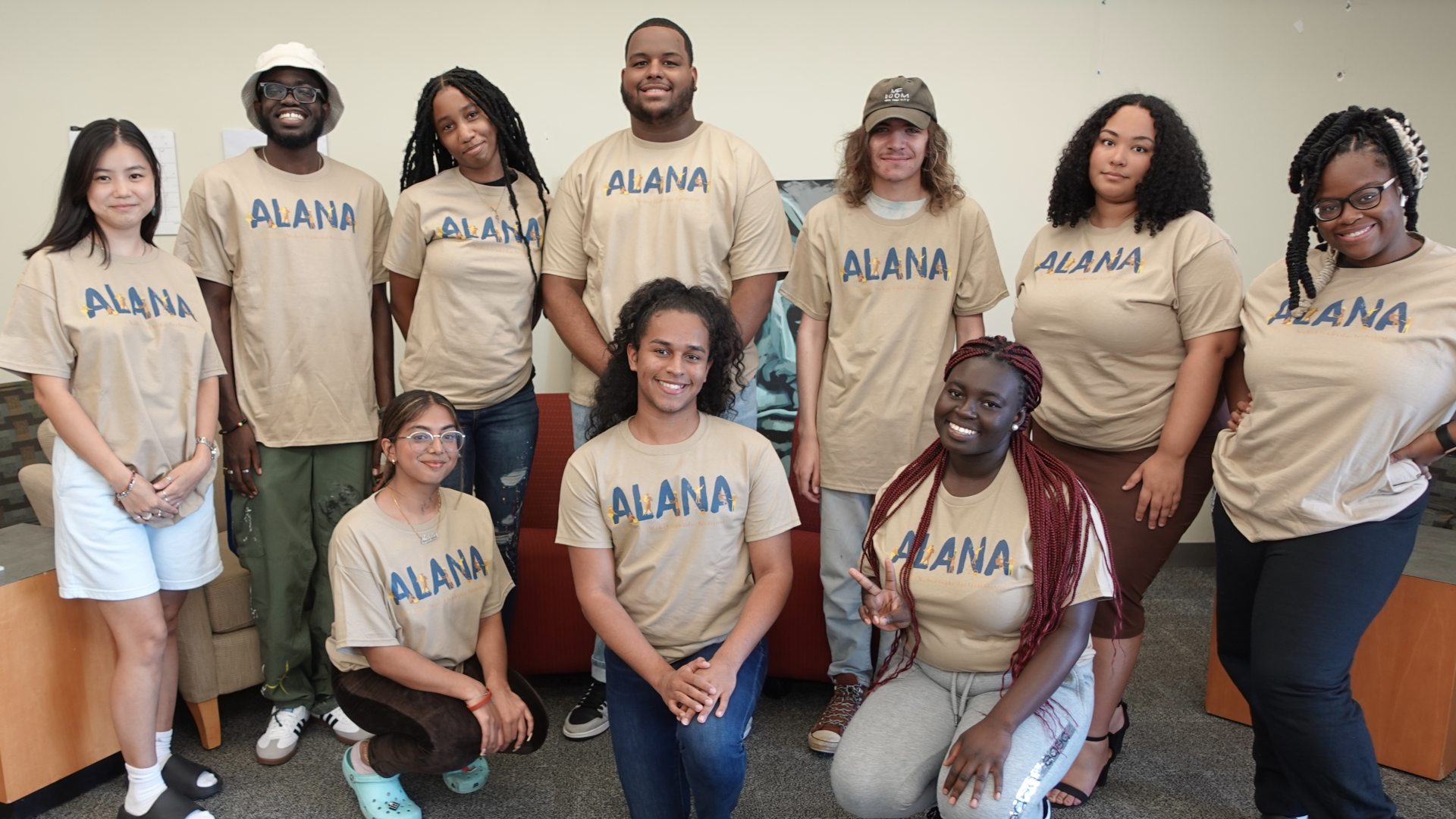Students from the ALANA Multicultural Leadership Conference planning committee