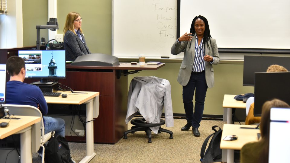 student presentation