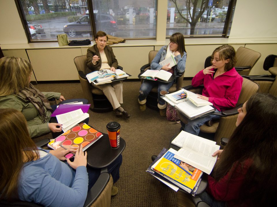 Syracuse Campus classroom small group