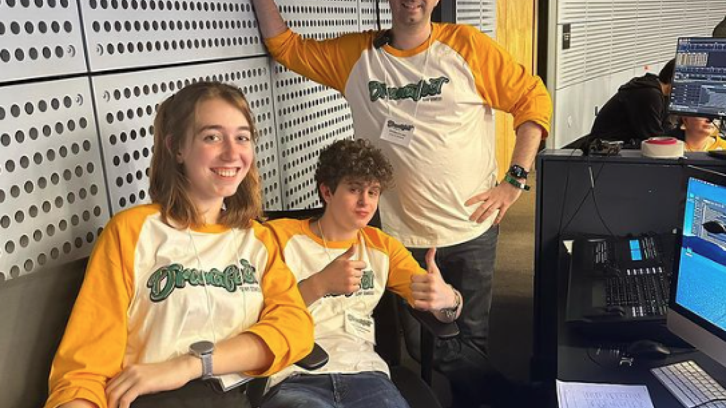 Students working FOH