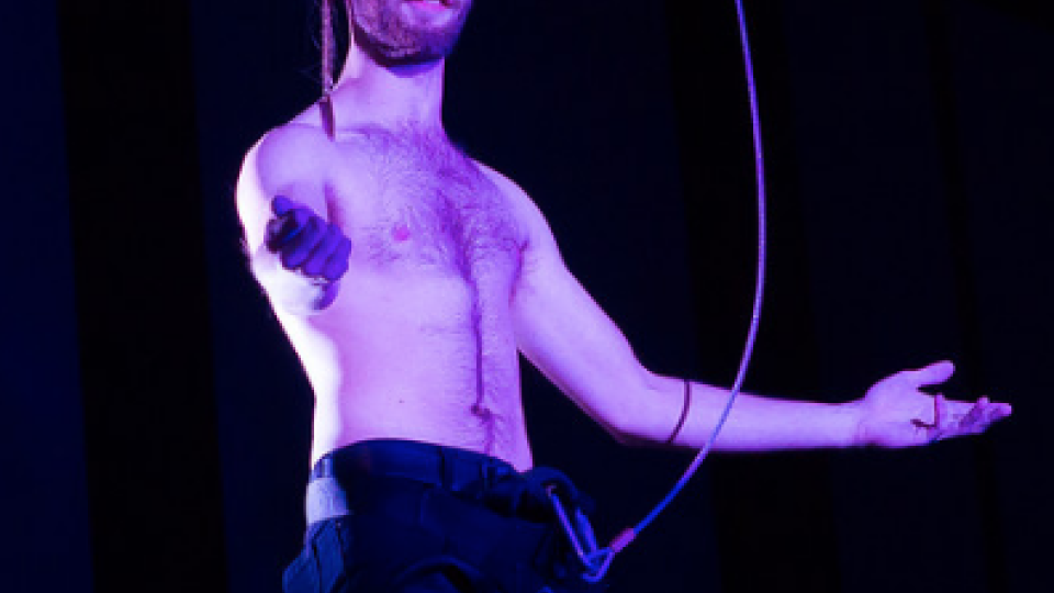 scene from The Bacchae