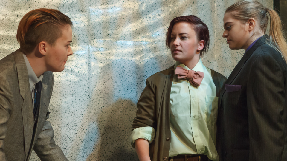 scene from The Pillowman