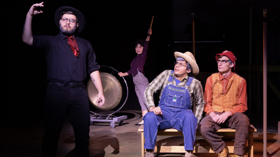 A scene from the Fantastics