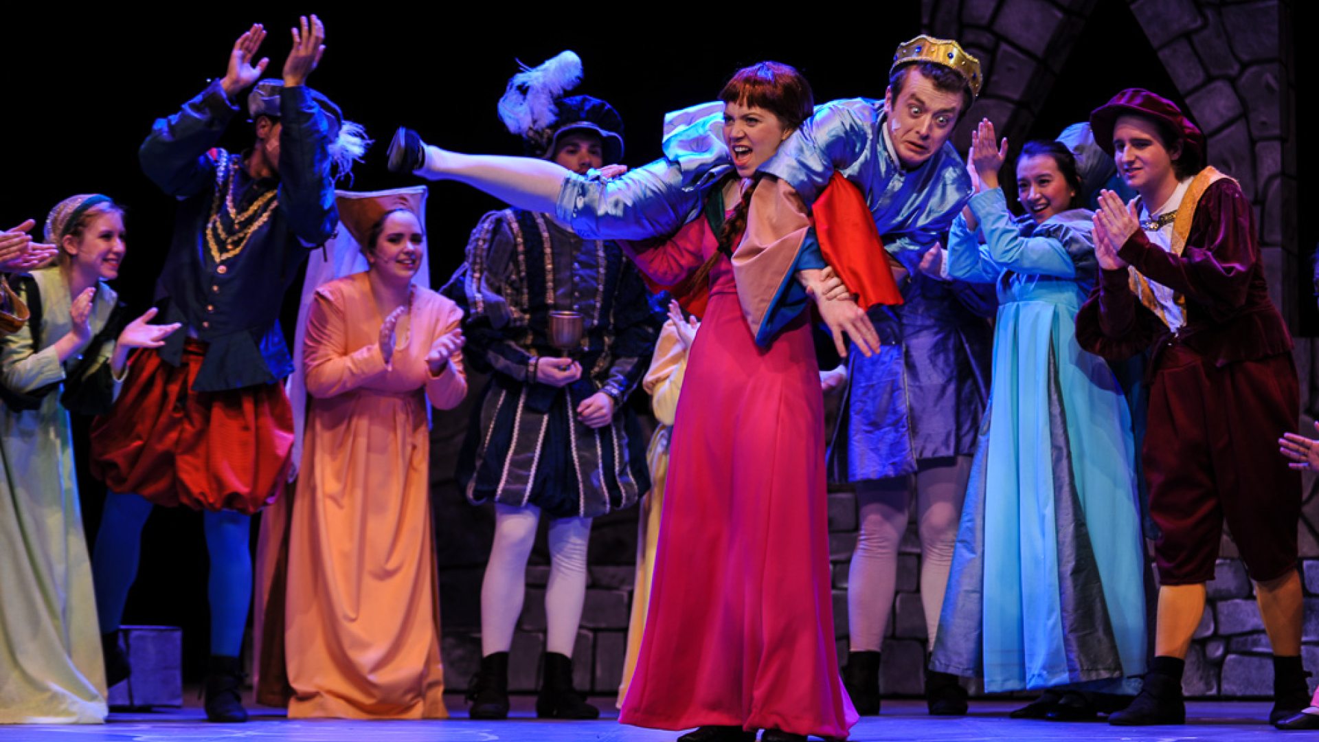 scene from Once Upon A Mattress
