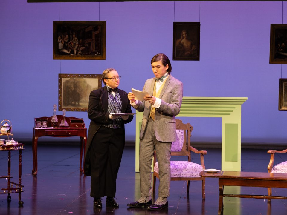 The Importance of Being Earnest Act One (Lane & Alegernon)
