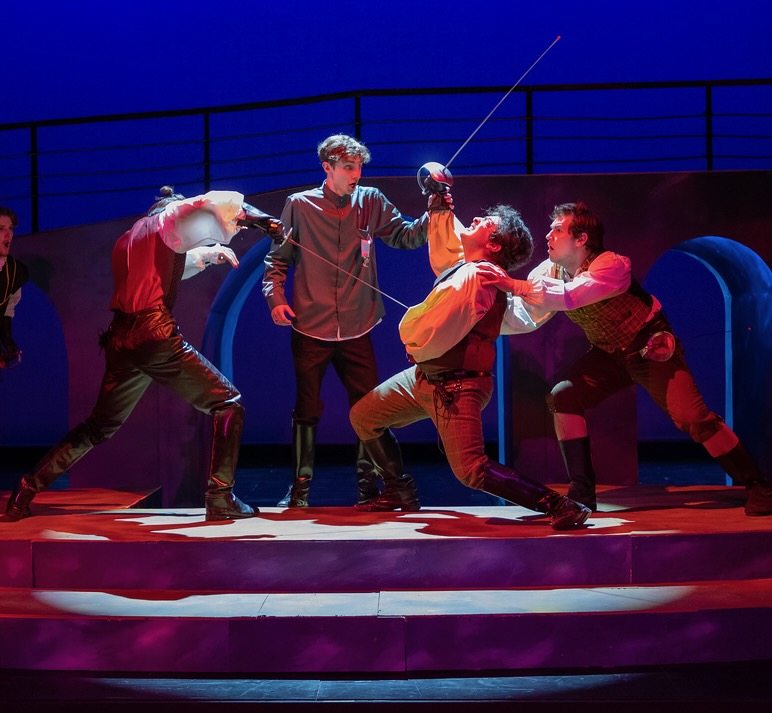 Stage Combat on stage