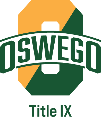 Oswego O logo with Title IX under it