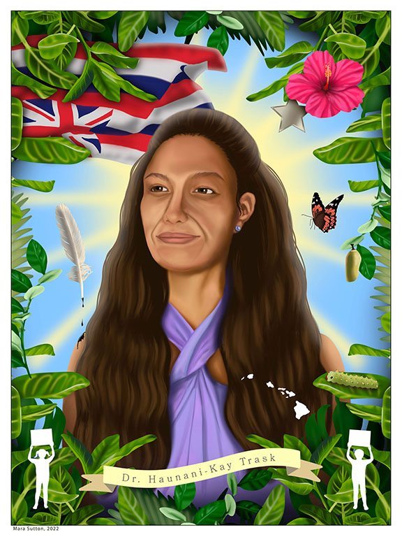 Dr. Haunani-Kay Trask by Mara Sutton