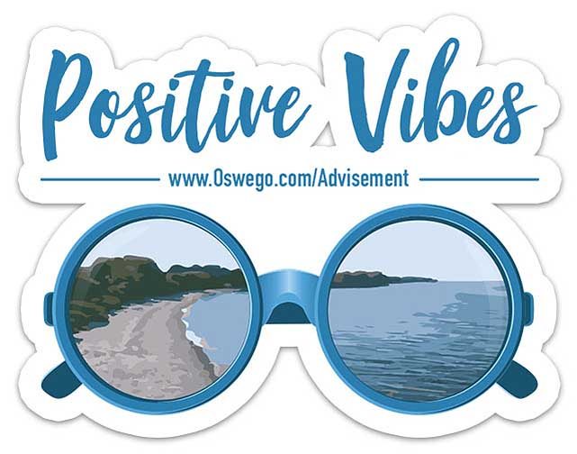 A sticker design with sunglasses.