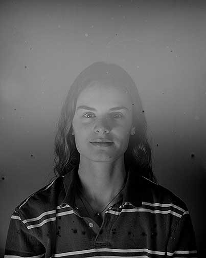 A portrait series that explores and embraces the flaws of large format 4x5 camera. These portraits bring life to the marks and mistakes that came about in the creation of these photographs.