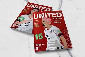 The magazine for the 2023 Women’s World cup.