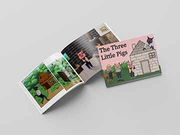 Cover and interior illustration prototypes for a new edition of this historic book.